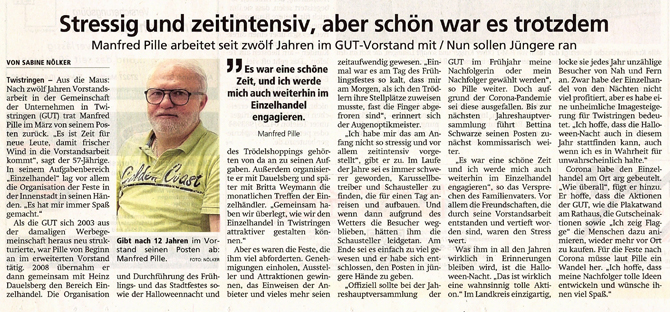 Kreiszeitung, 14. August 2020